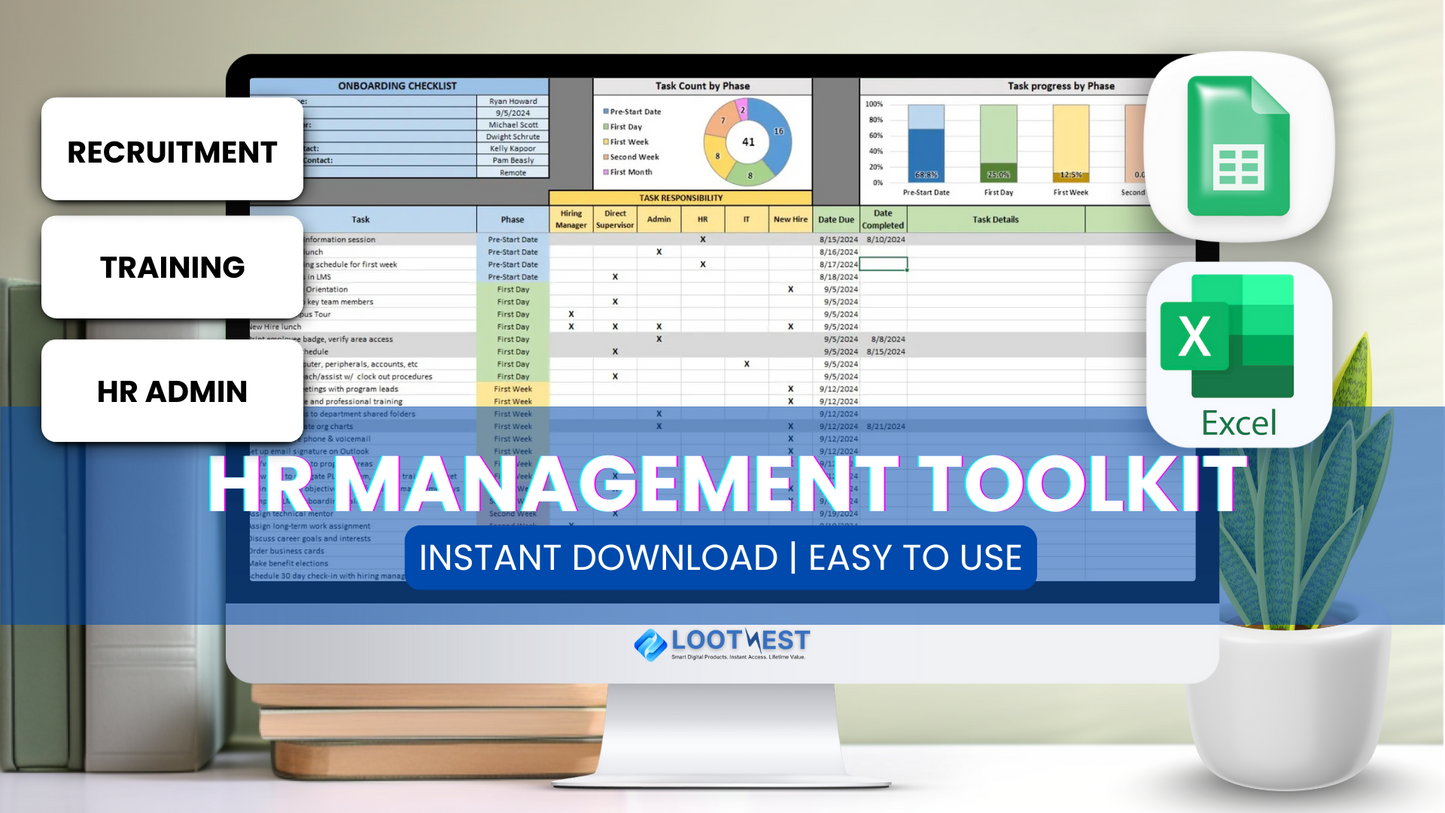 Ultimate Business Toolkit | 35+ XL Dashboards & 1000+ Excel Bundle