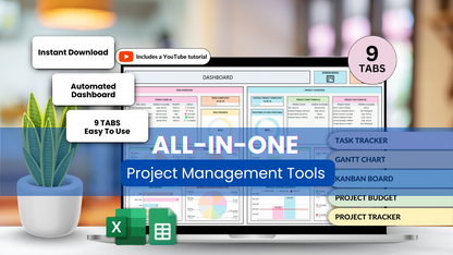 Ultimate Business Toolkit | 35+ XL Dashboards & 1000+ Excel Bundle