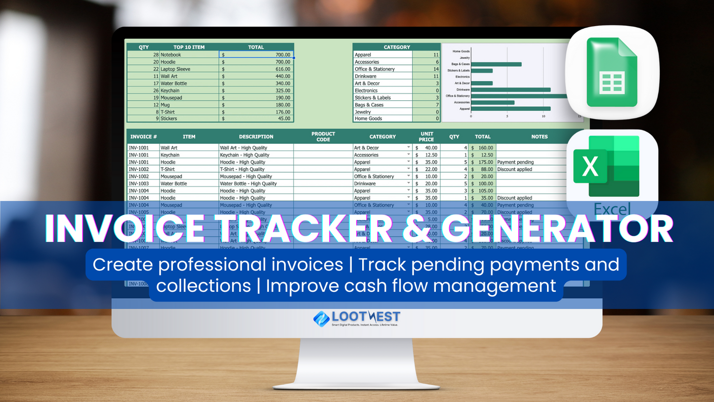 Ultimate Business Toolkit | 35+ XL Dashboards & 1000+ Excel Bundle